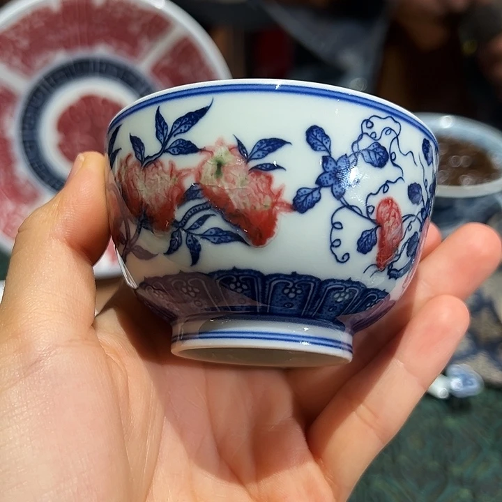 微瑕臻玉古坊原矿孔雀石釉里红