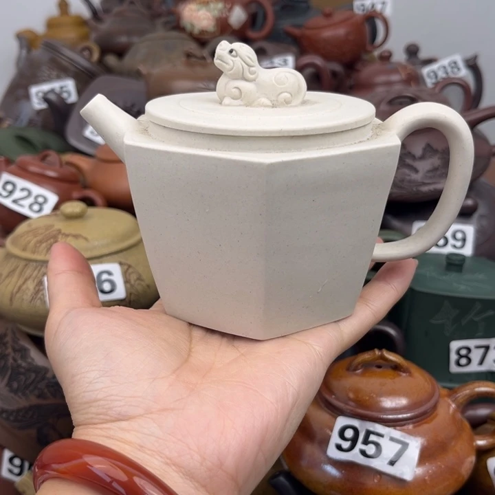 紫砂茶壶口裂了了