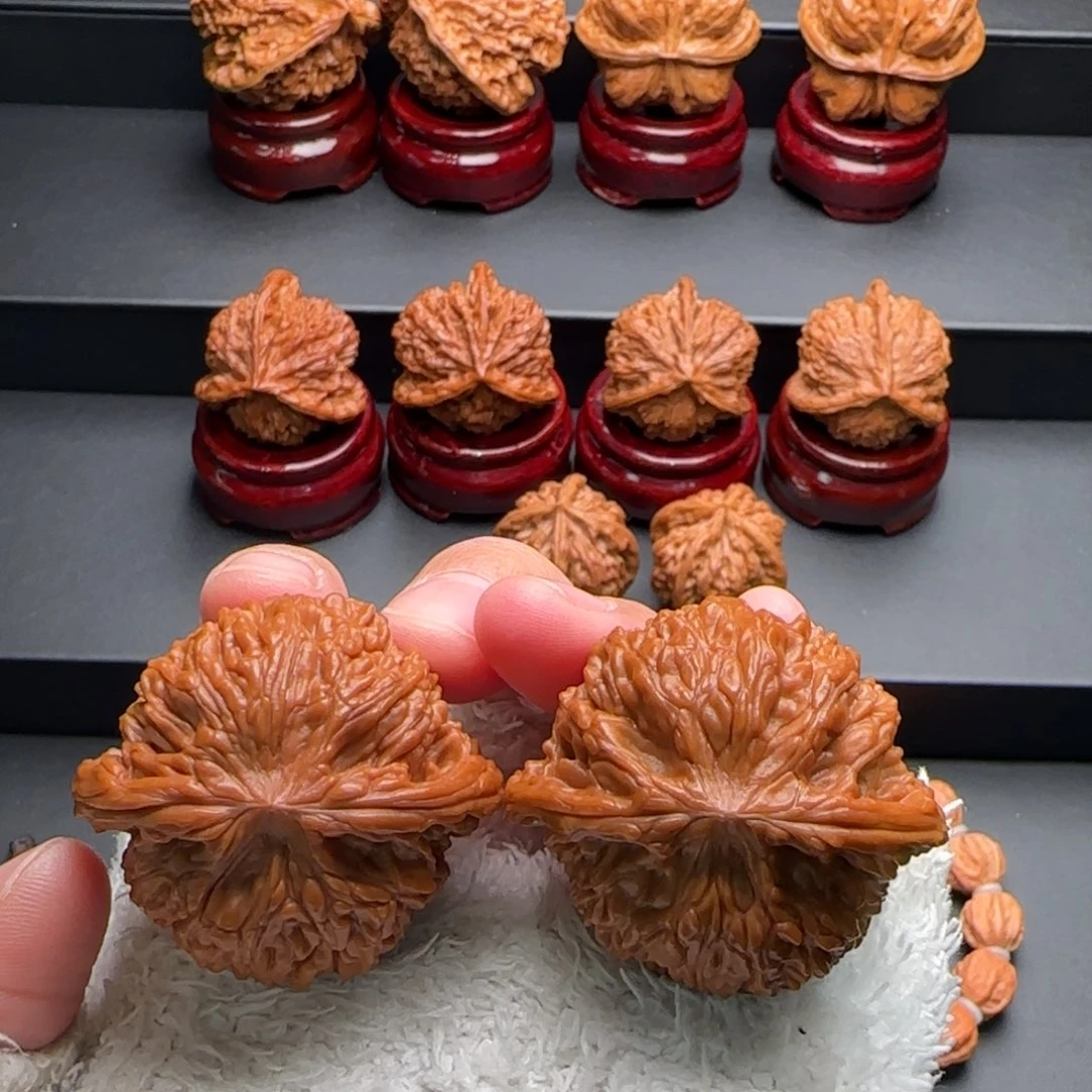 把件文玩核桃磨盘全品42