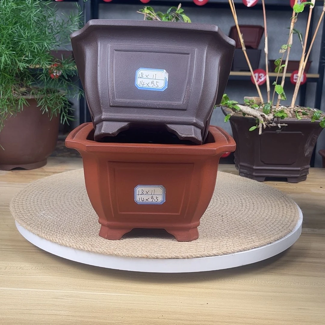 紫砂花盆紫砂花盆