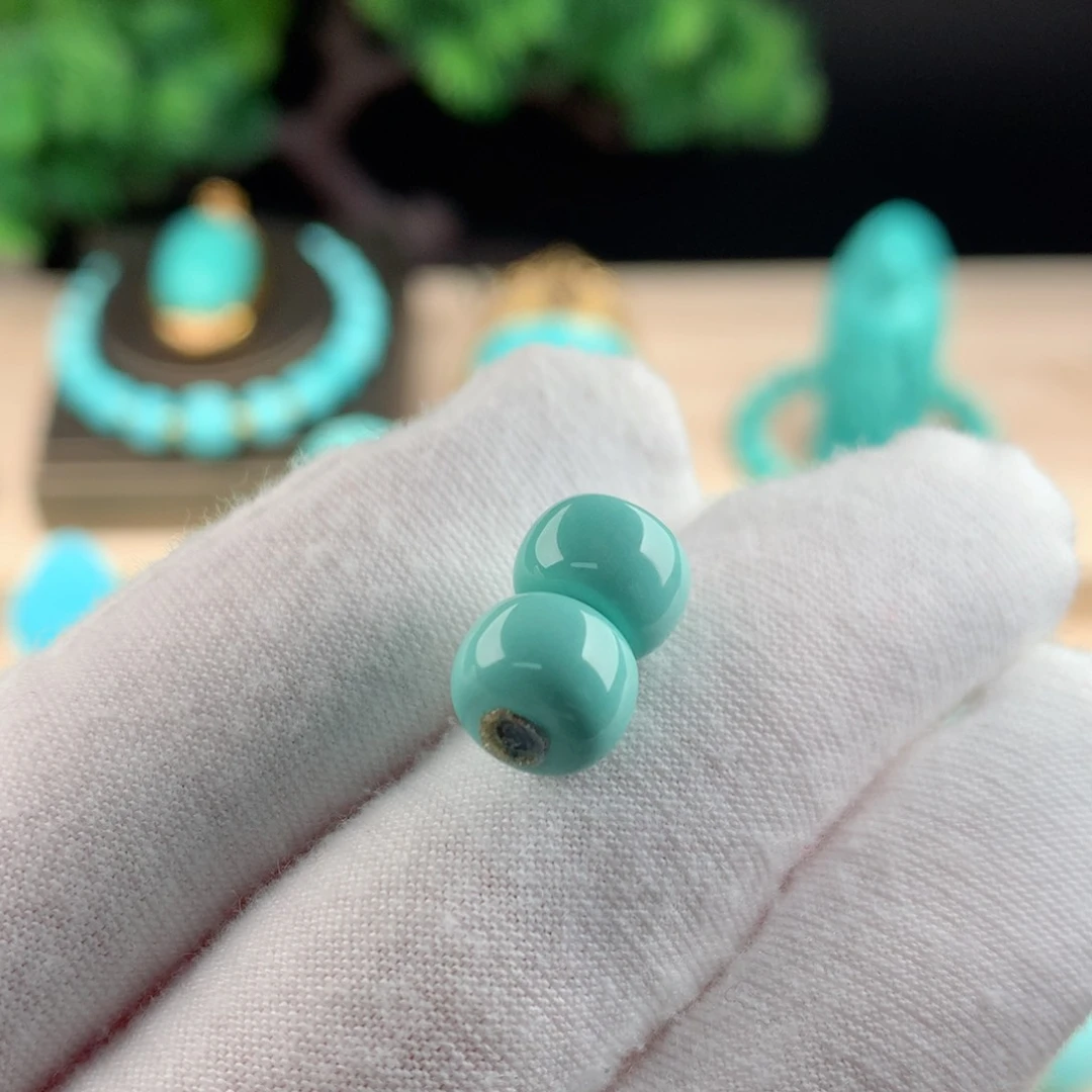 【闪购商品】绿松石配珠卡8.9未镶嵌