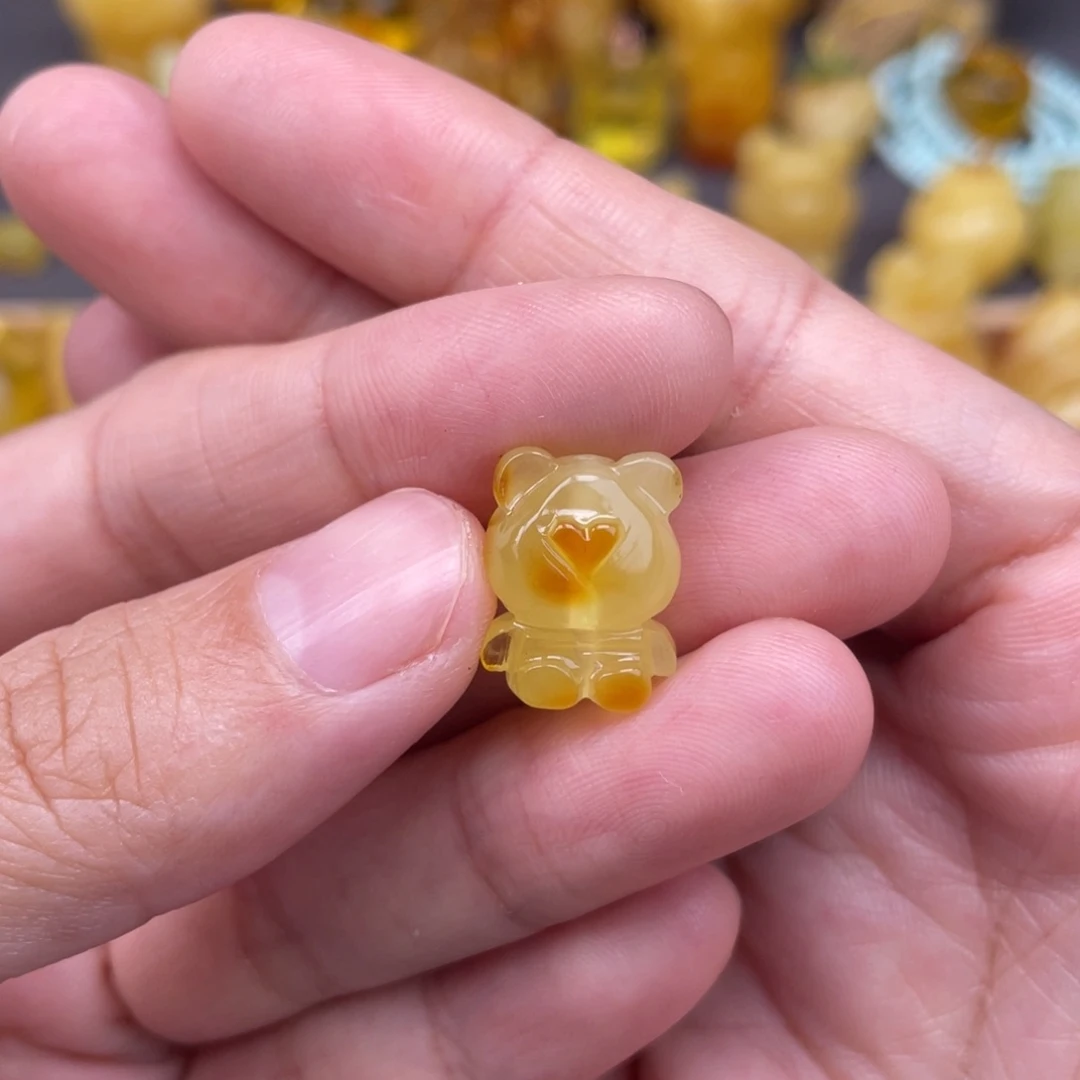 裸石琥珀未镶嵌蜜蜡