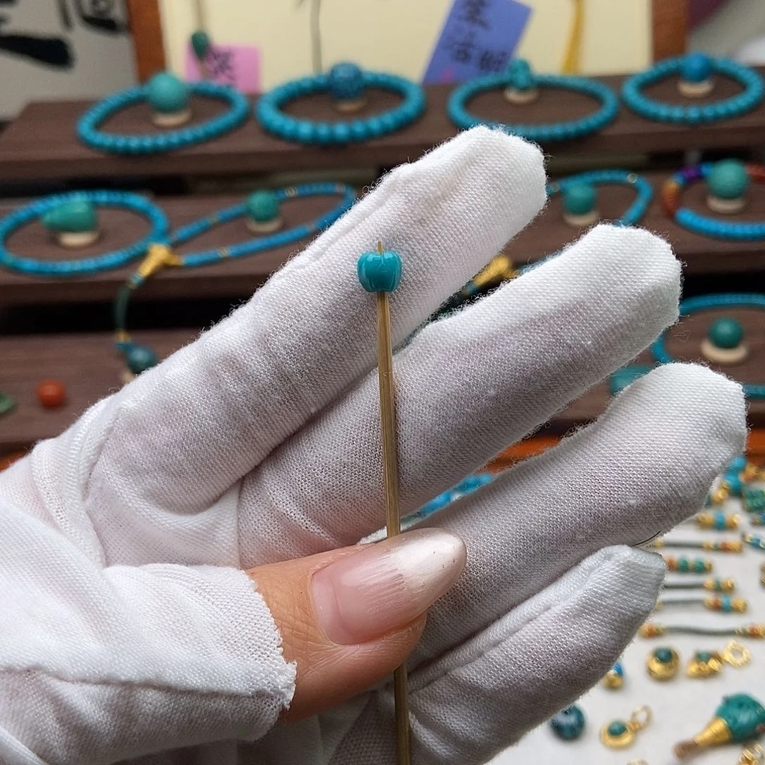 绿松石未镶嵌绿松石配饰h