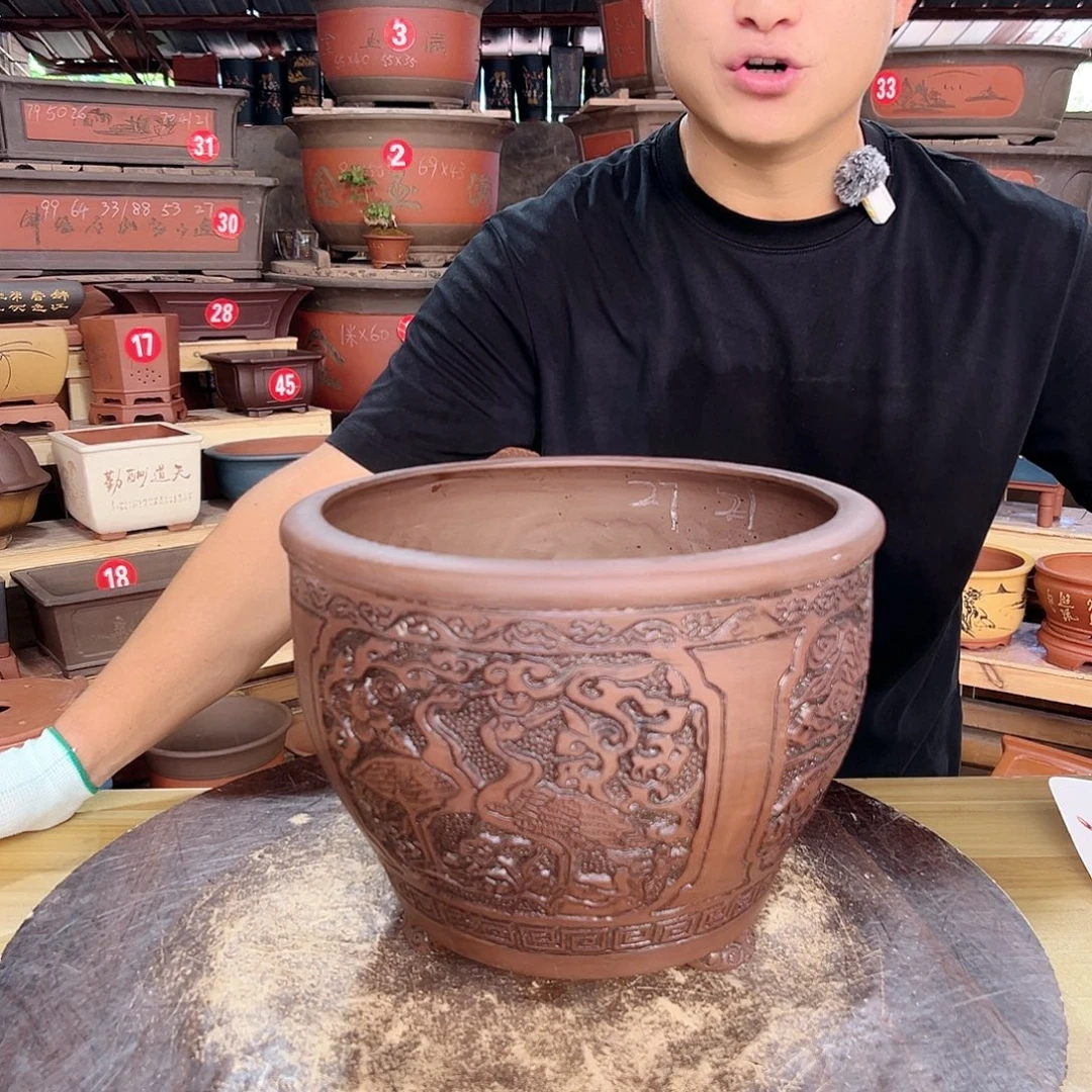 紫砂花盆工厂直发