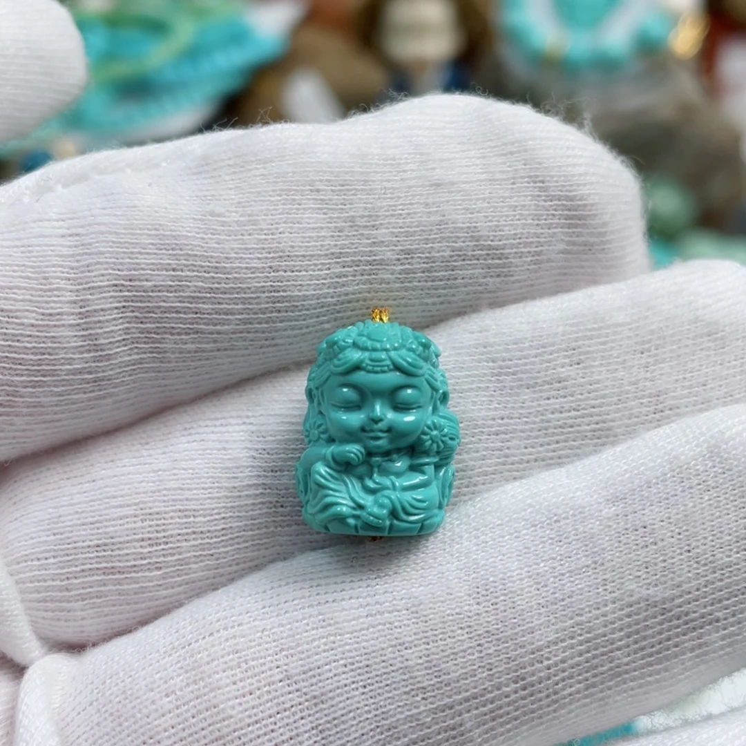 绿松石珠宝奇石未镶嵌