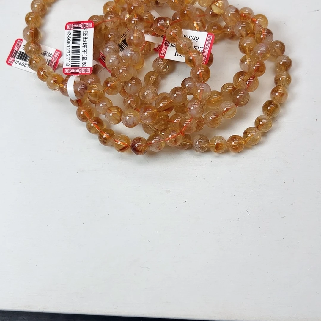 未镶嵌手链水晶多样性发一