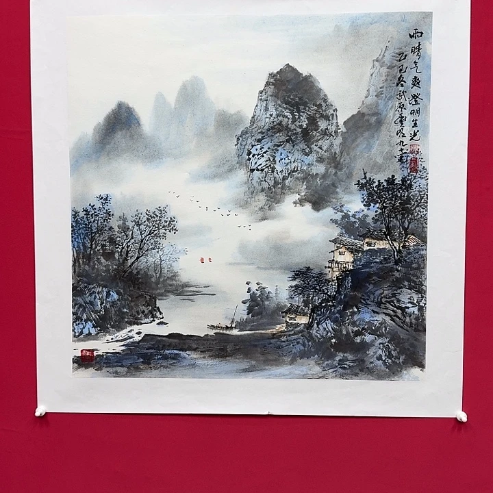 漫***步国画沈丰明老师精品