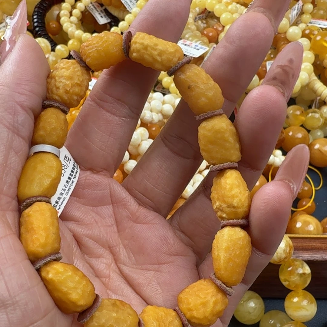 琥珀未镶嵌珠宝奇石