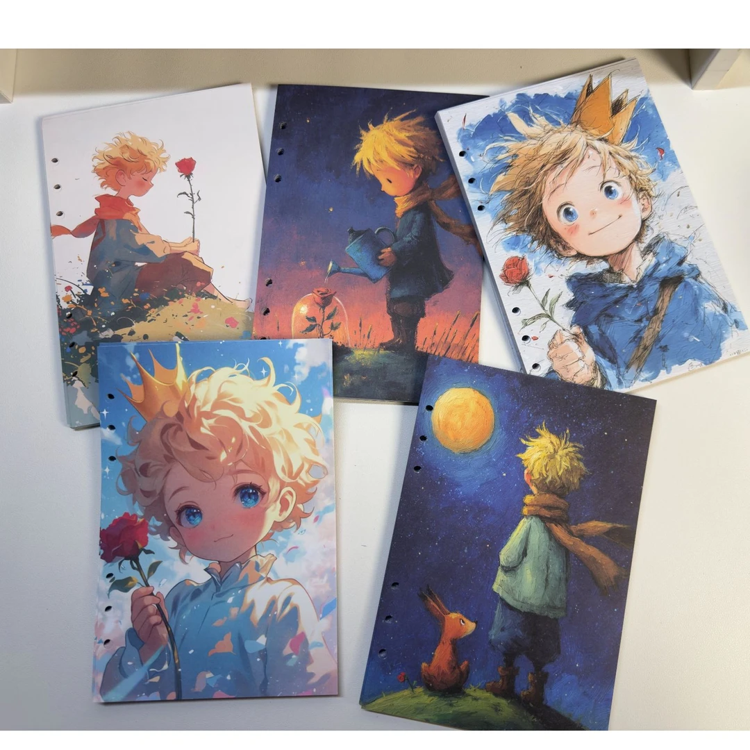 {蓝茉文创}动漫卡通风格拍纸本、可替换内页