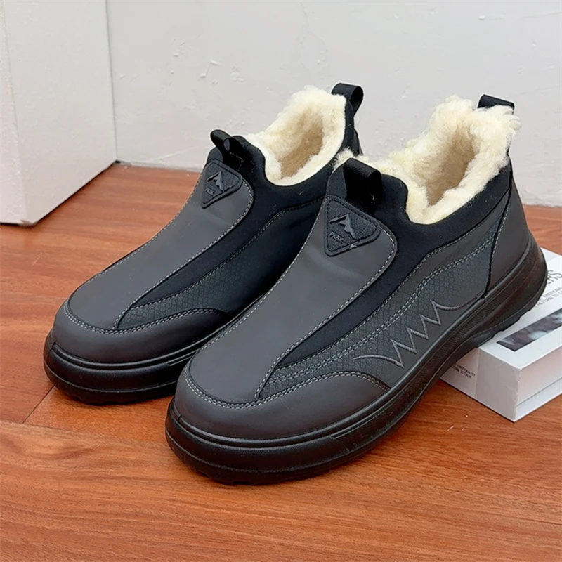 冬季新款加绒保暖休闲运动鞋男鞋棉鞋加绒加厚保暖百搭减震