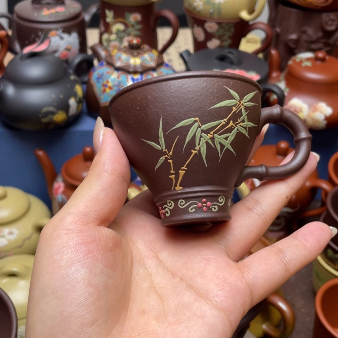 茶杯紫砂紫砂主人杯100cc