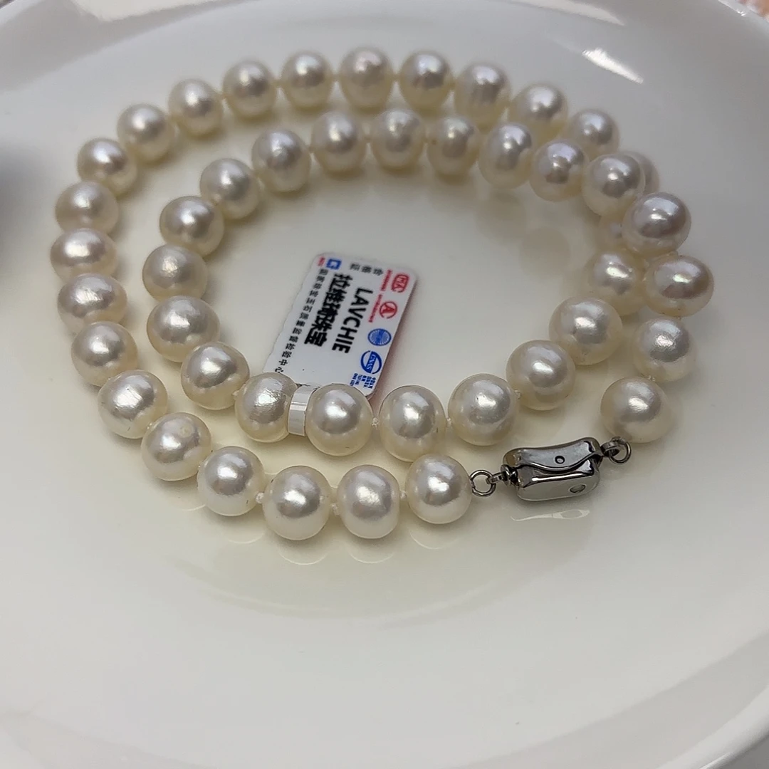 未镶嵌淡水珍珠颈饰无核8-10mm