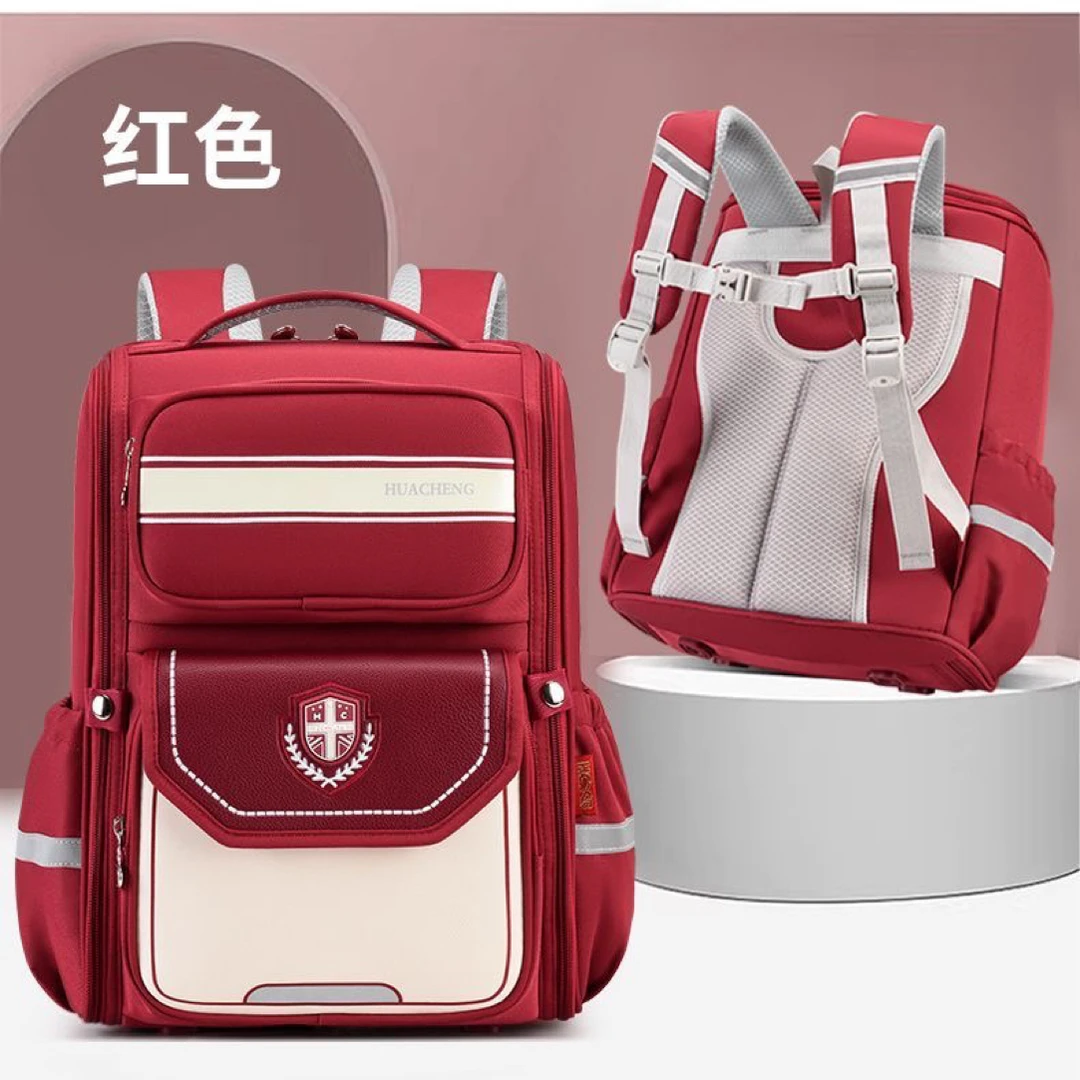 新款儿童书包小学生一二三四五六年级减负护脊初一至初三书包女生
