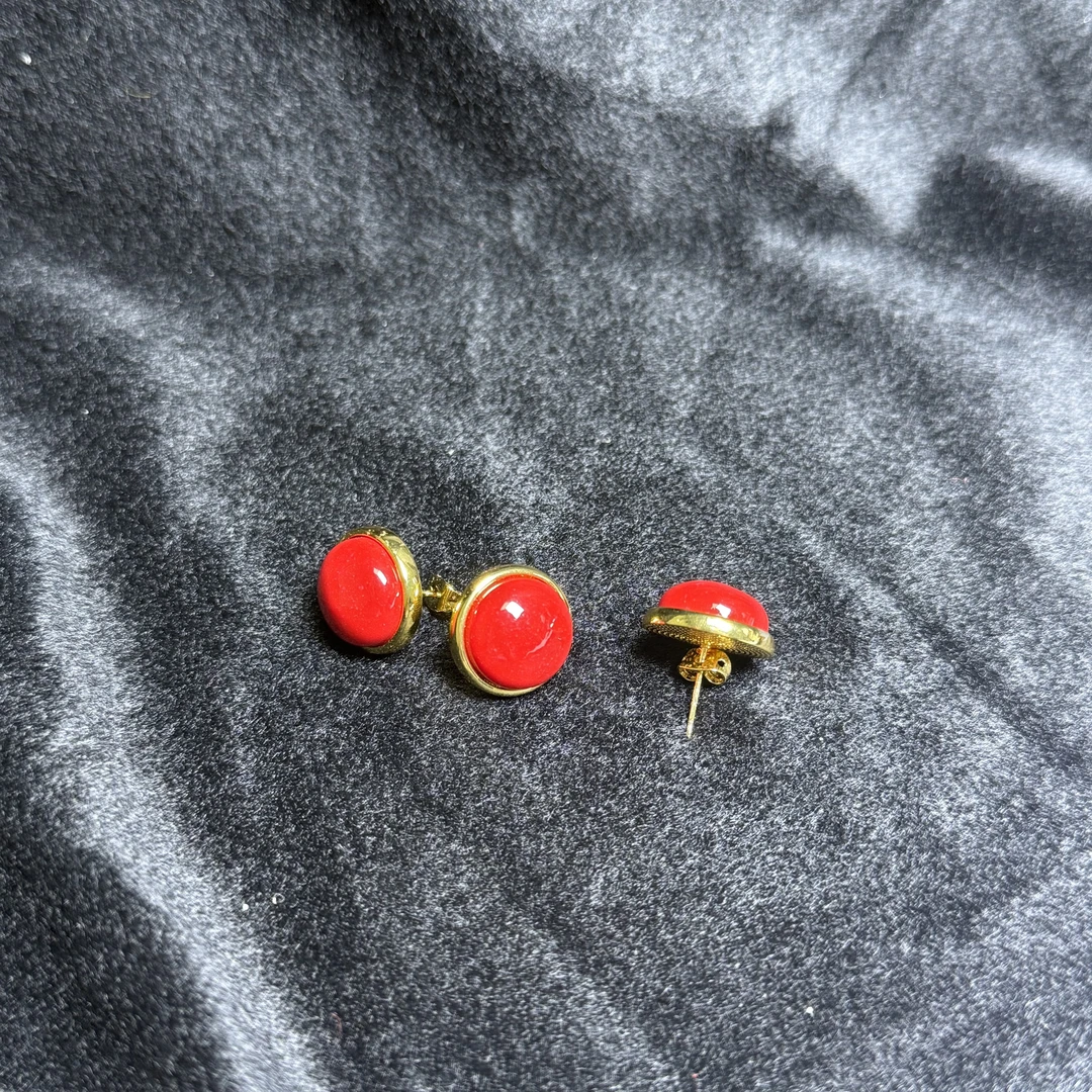 非金属珐琅耳饰 A0086 轻奢定制款耳钉