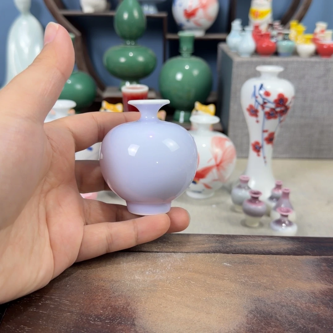 陶瓷手工小花器摆件