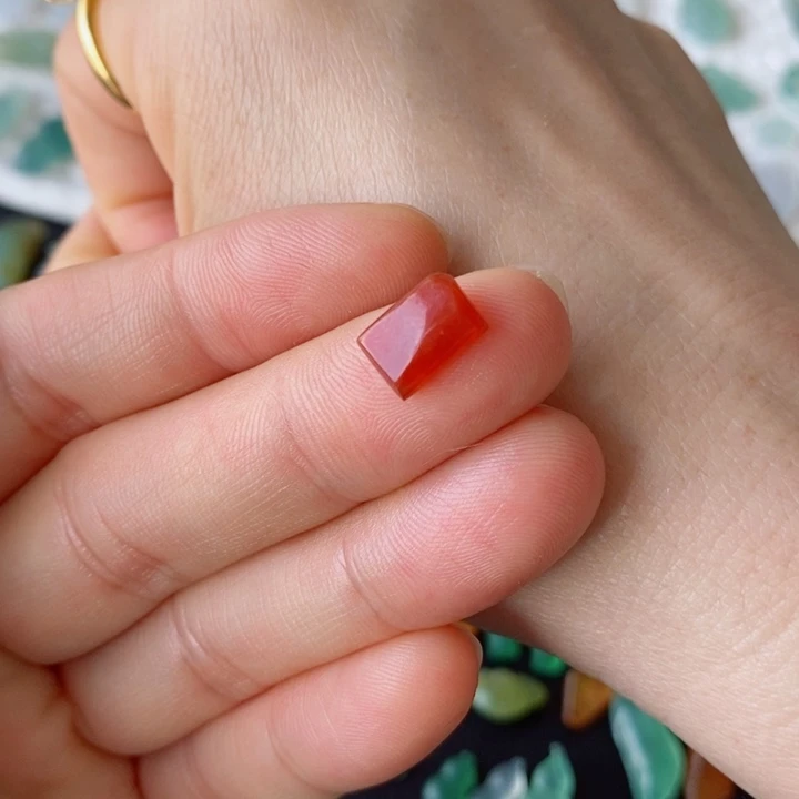 定制翡翠未镶嵌无事牌