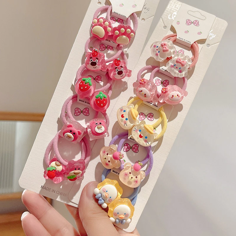儿童发圈不伤发小女孩头绳宝宝扎头发橡皮筋卡通可爱发绳女童发饰