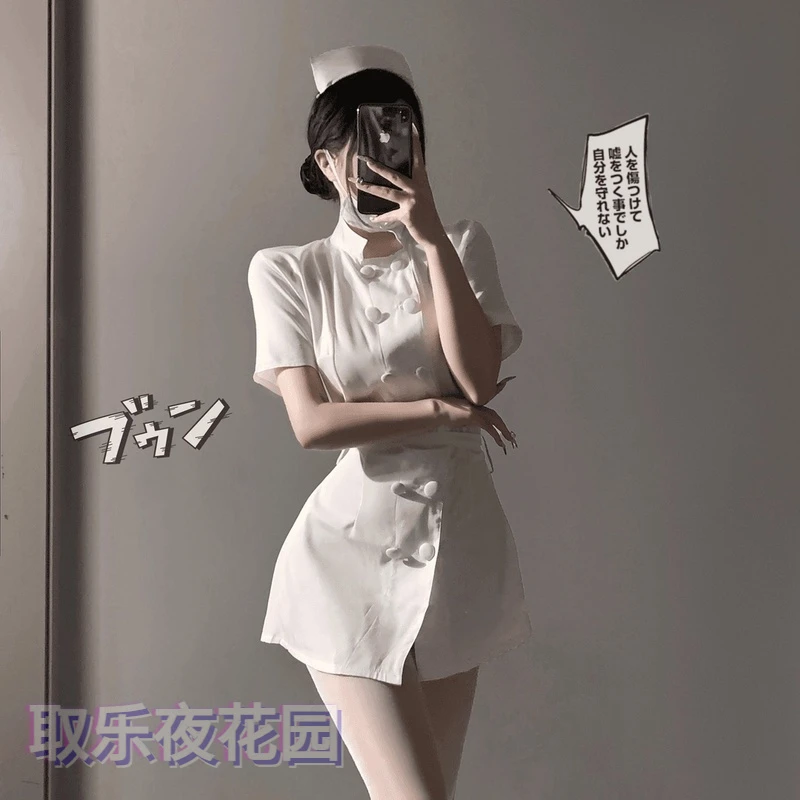 性感时尚趣味制服禁欲系高级感套装足够骚气诱杀服饰护士女生战袍
