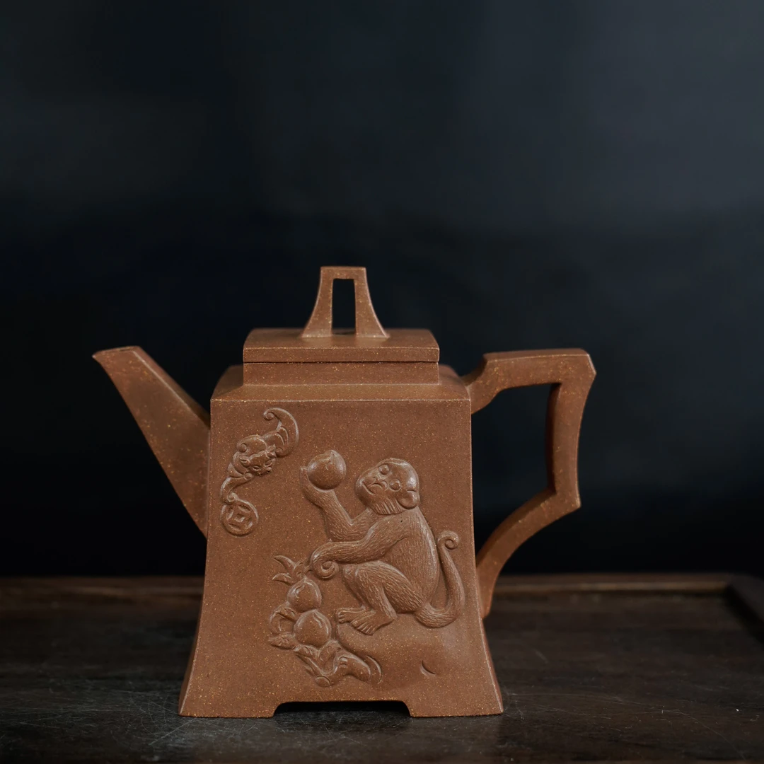 GSZS-6484  民间艺人  宜兴手工紫砂 金钟