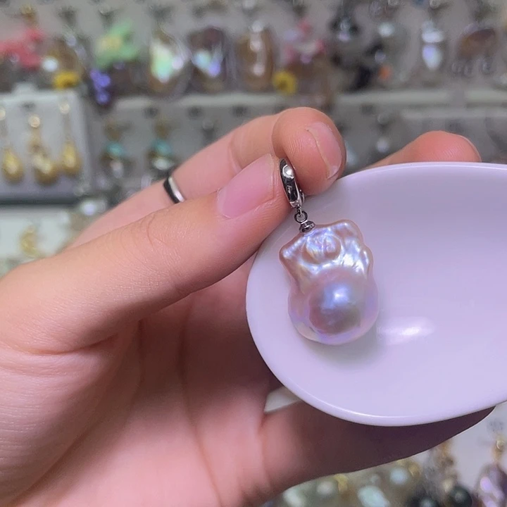 颈饰合金淡水珍珠57
