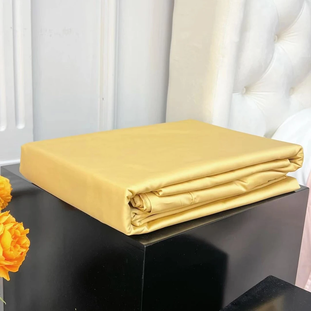 POCKET PIG/布袋猪 DK设计-【艾莉卡-黄色】全棉纯棉四件套套件