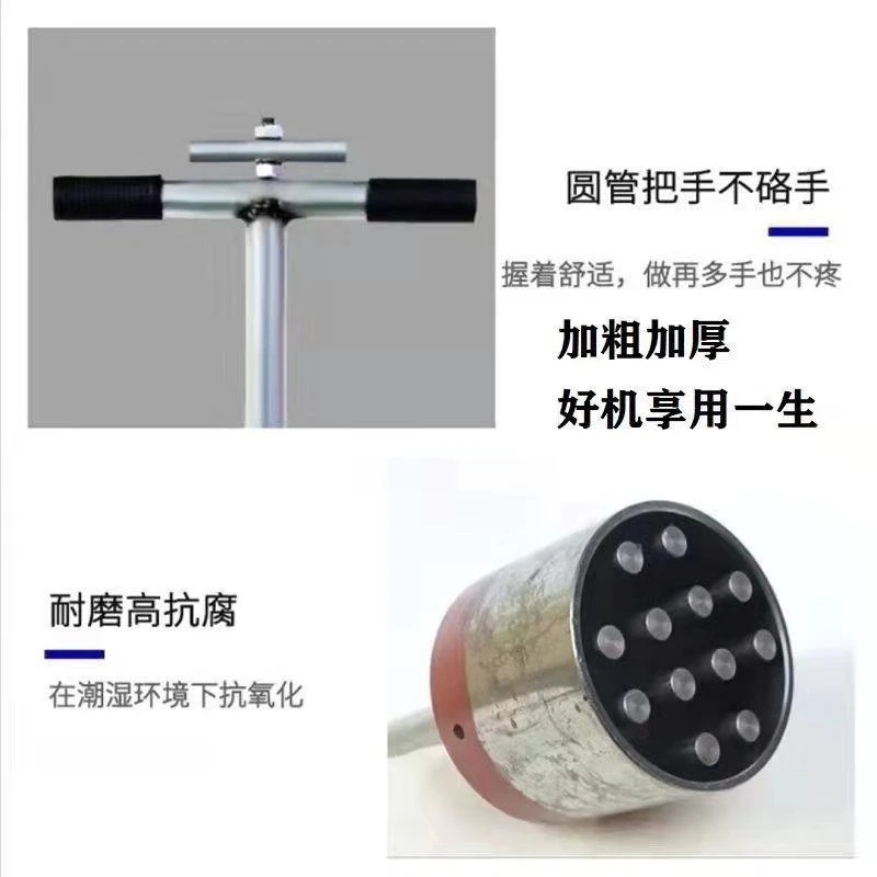 新疆西藏包邮手动蜂窝煤模具牛粪压块器牛粪托块模具蜂窝煤制作机