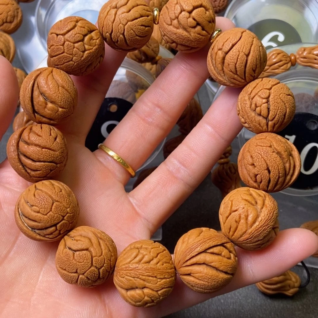 吊坠桃核陕西秦岭山桃核21