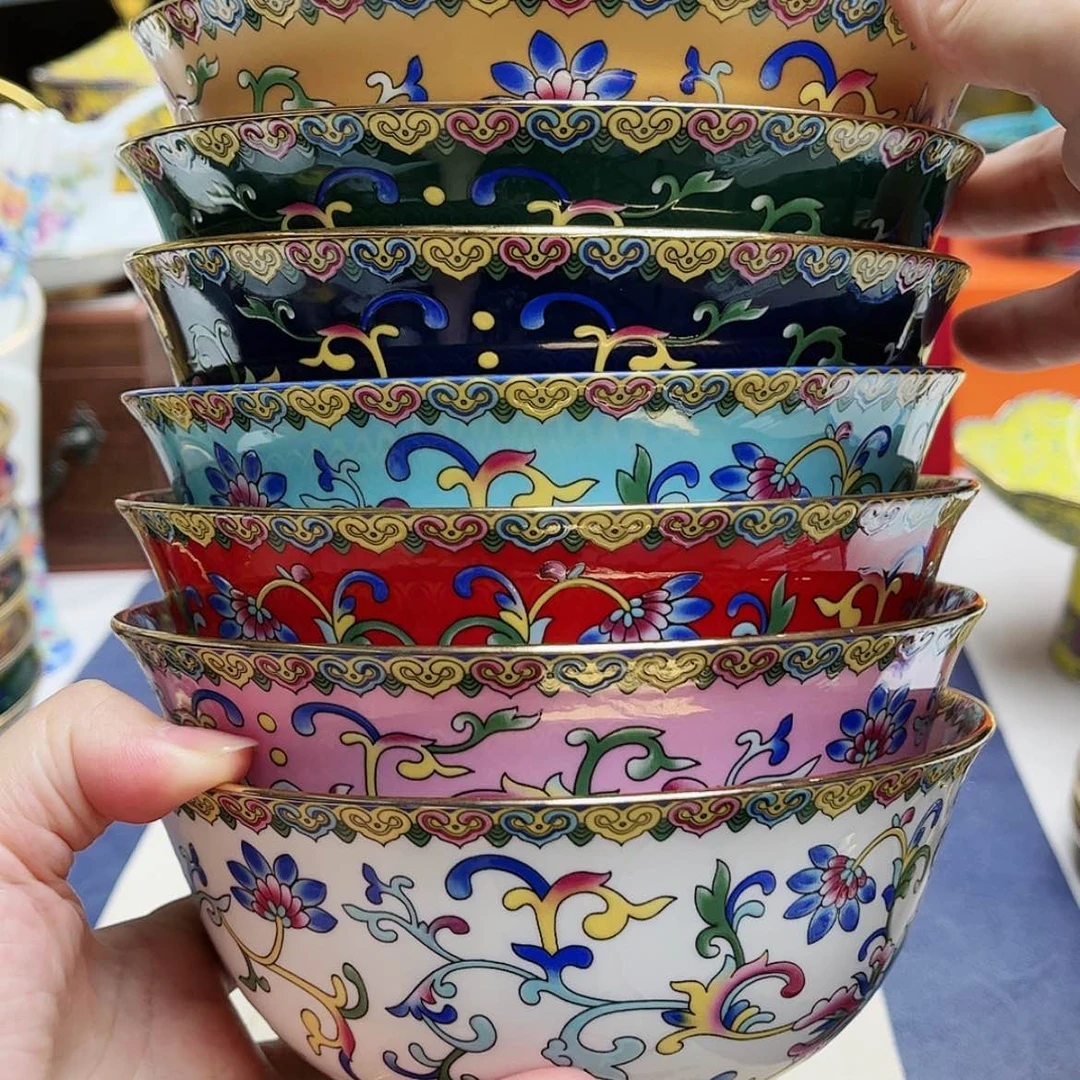 【闪购商品】珐琅6寸7个………………