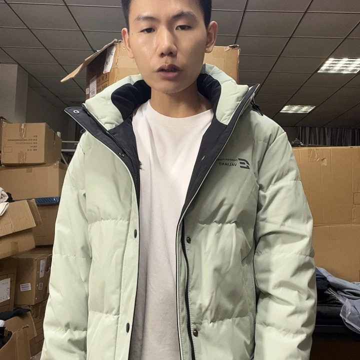新男士短款鸭自己备注尺码