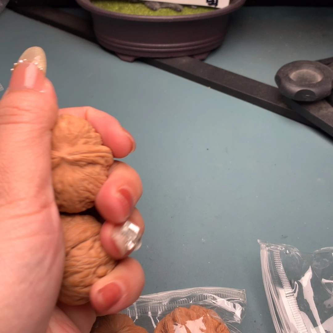 文玩核桃把件全品元宝4041