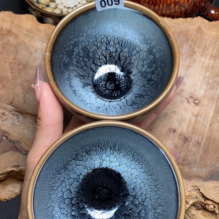 茶盏建窑建盏主人杯9微瑕