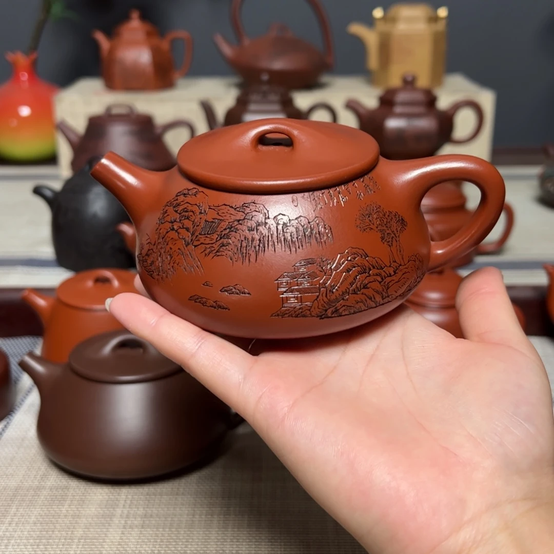 茶壶紫砂喜*宜兴紫砂