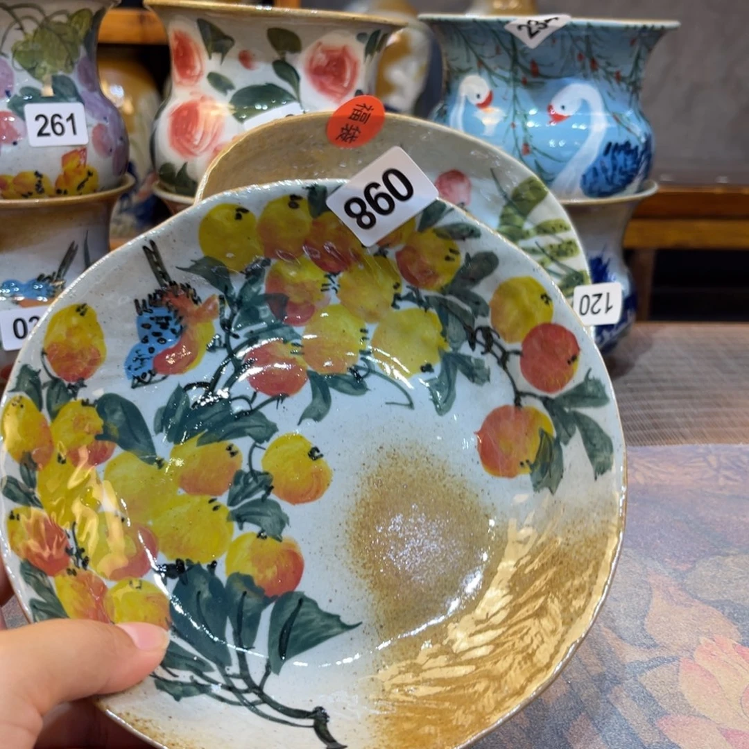 瓷片景德镇手工制作