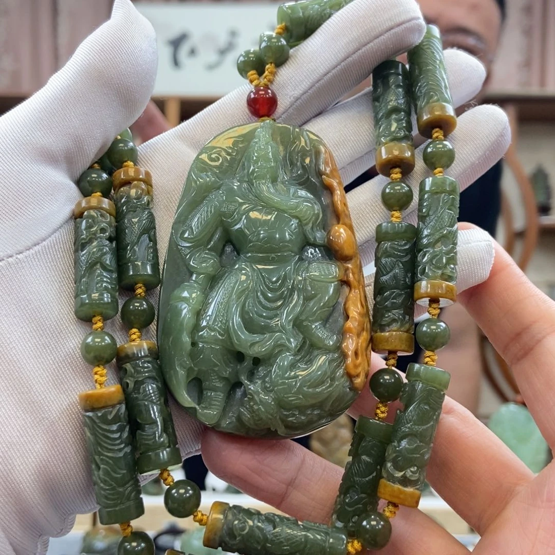 和田玉吊坠未镶嵌