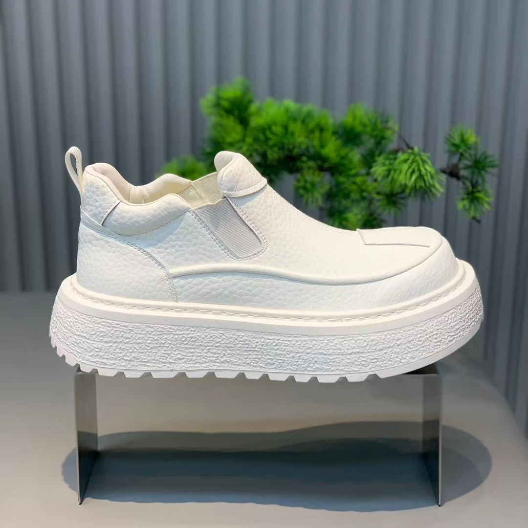 OK1092【皮鞋码】新款皮面单棉同款洋气休闲舒适男款潮鞋