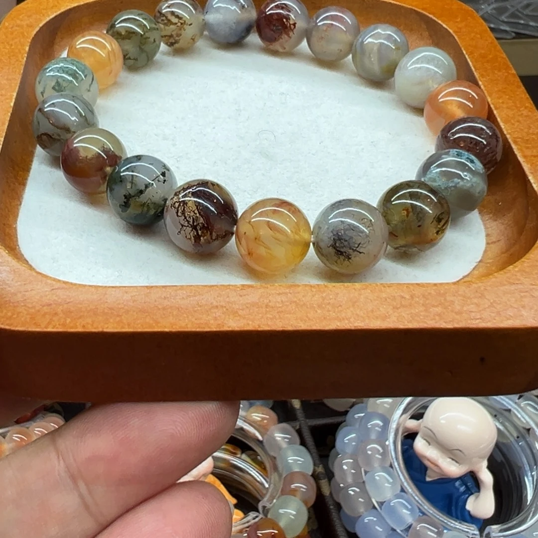 玛瑙/玉髓未镶嵌手链