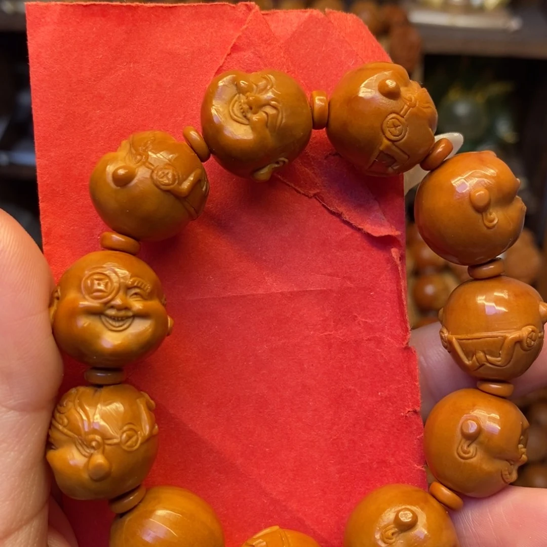 橄榄核手串/手链地主头