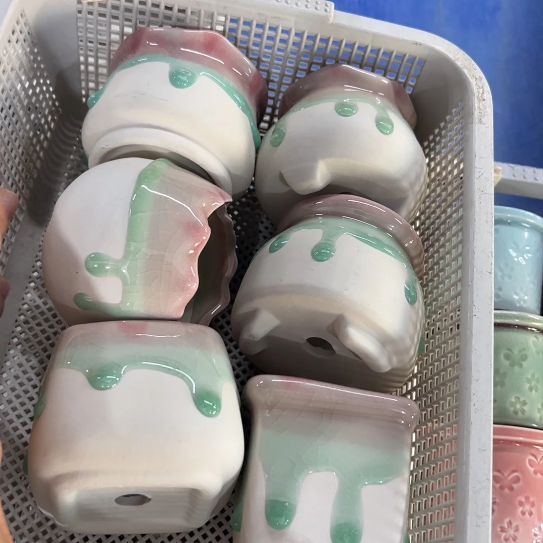 陶瓷多肉小花盆@@186