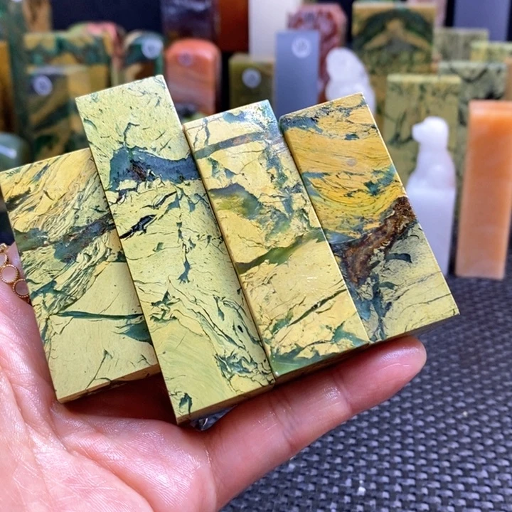 印度石随****6青田石印章石