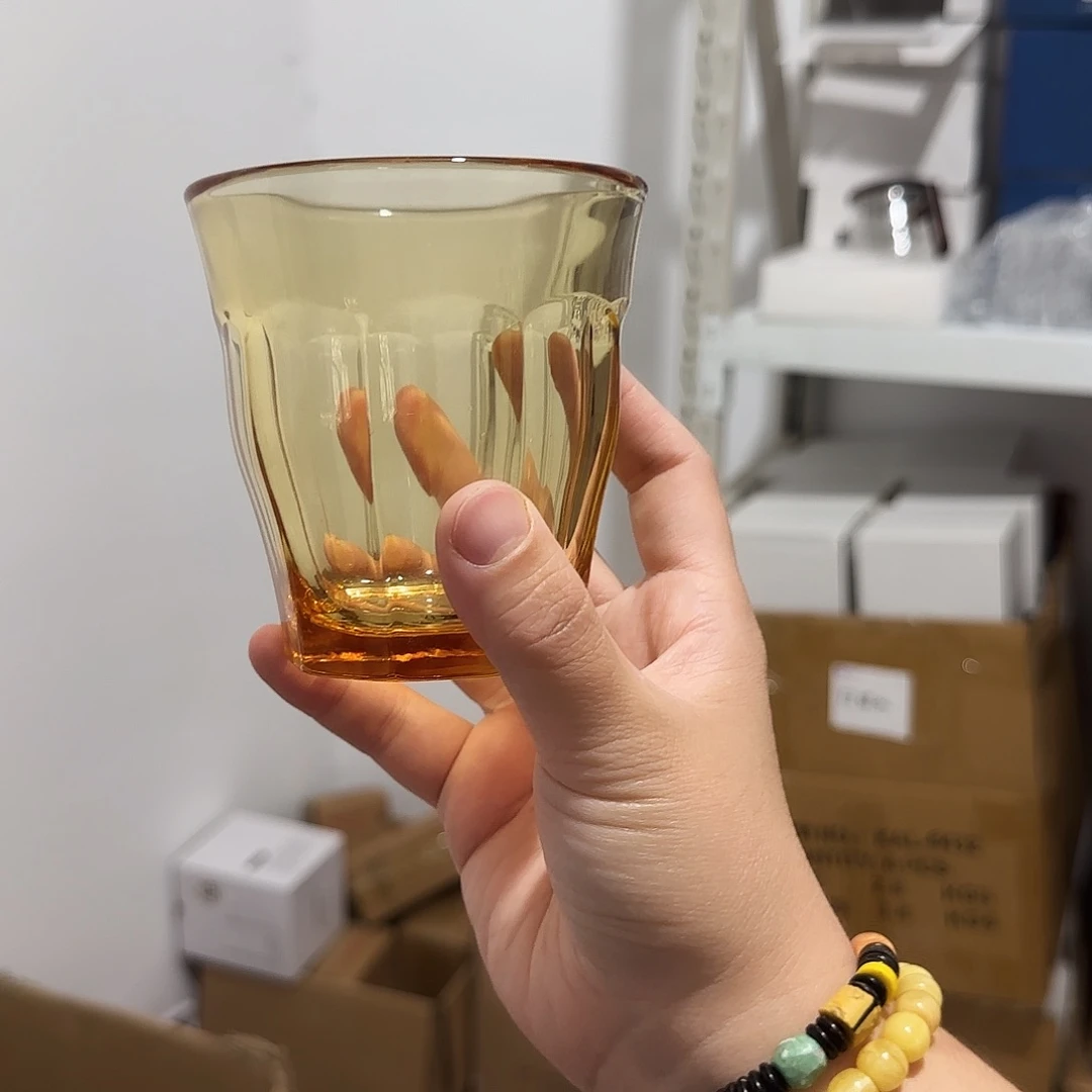 431发4只咖啡琥珀杯