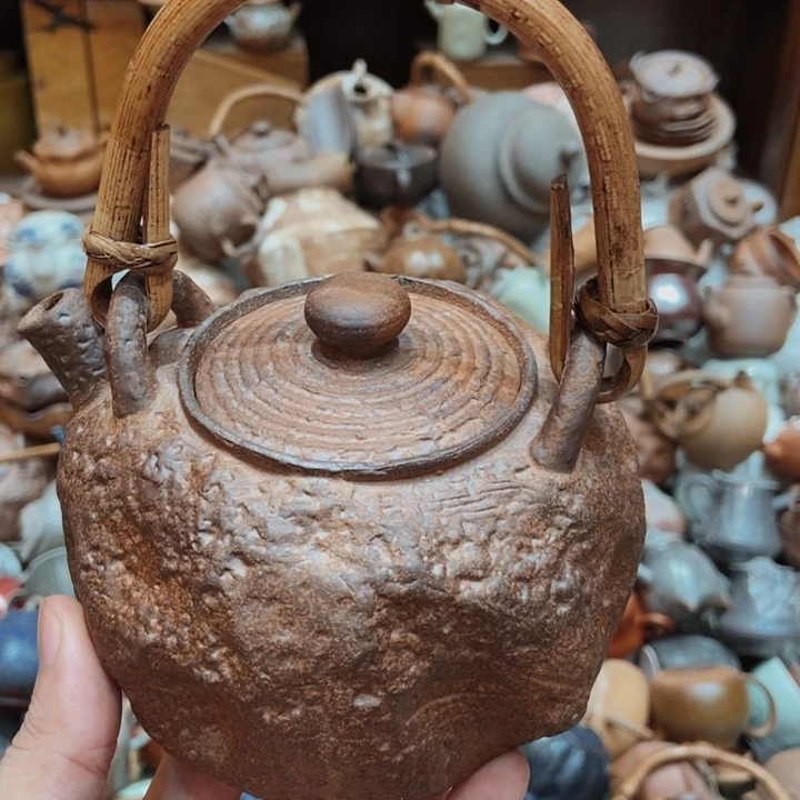 柴烧老岩泥高端茶器