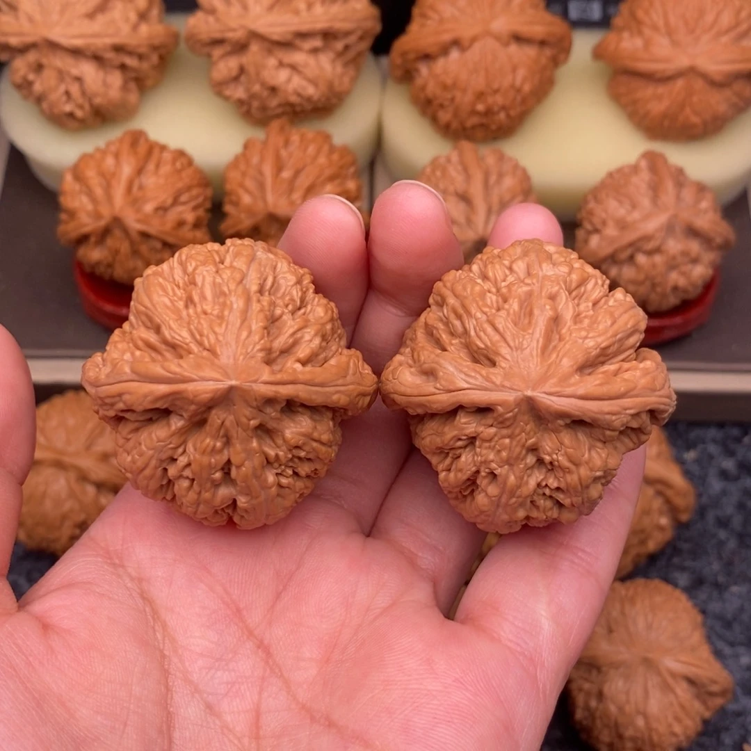 文玩核桃把件精品粗筋41