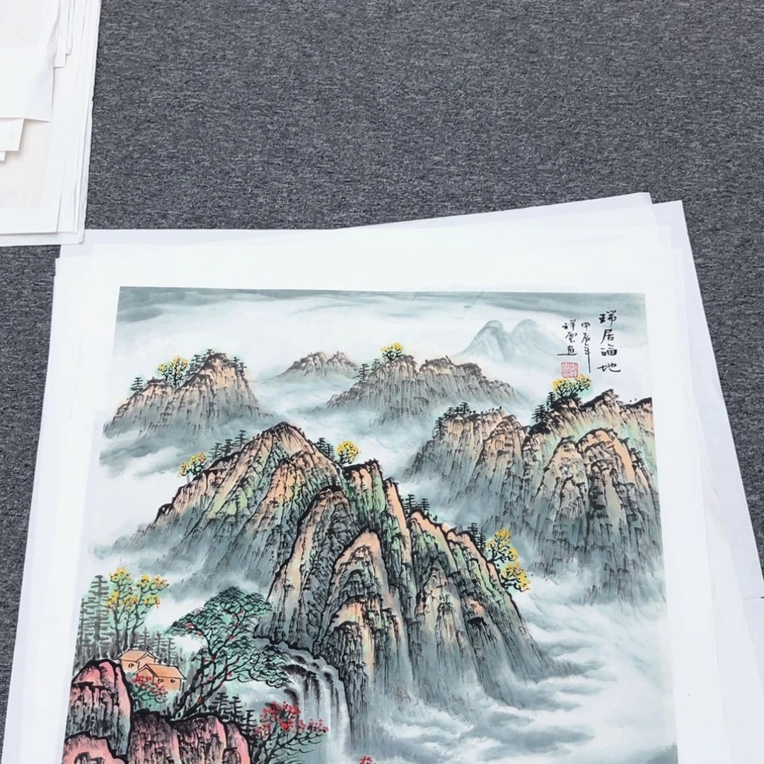 国画国画作品展览等活动的展览