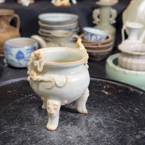 单纯釉的一个小盏