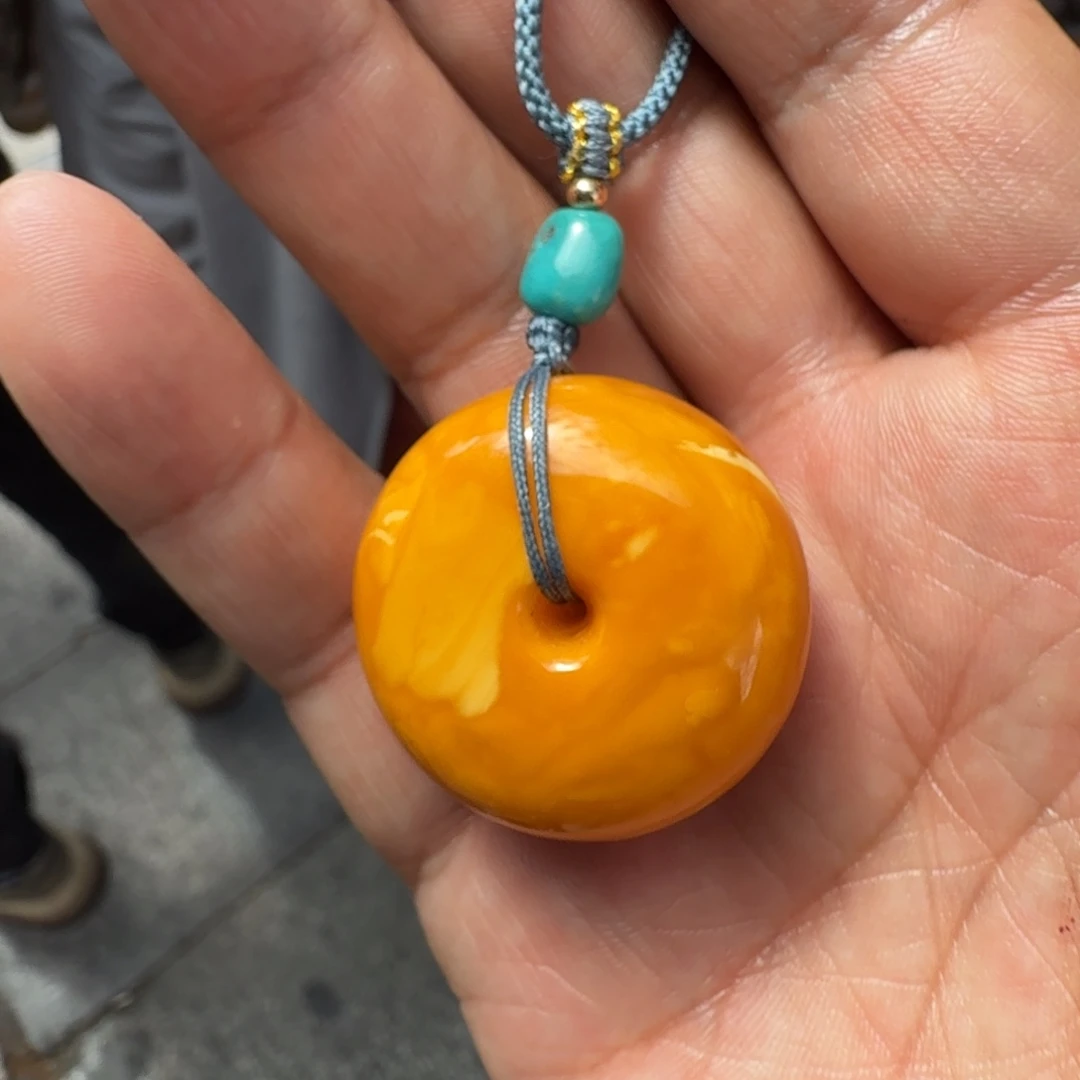 蜜蜡未镶嵌手链藏传精品蜜蜡手串