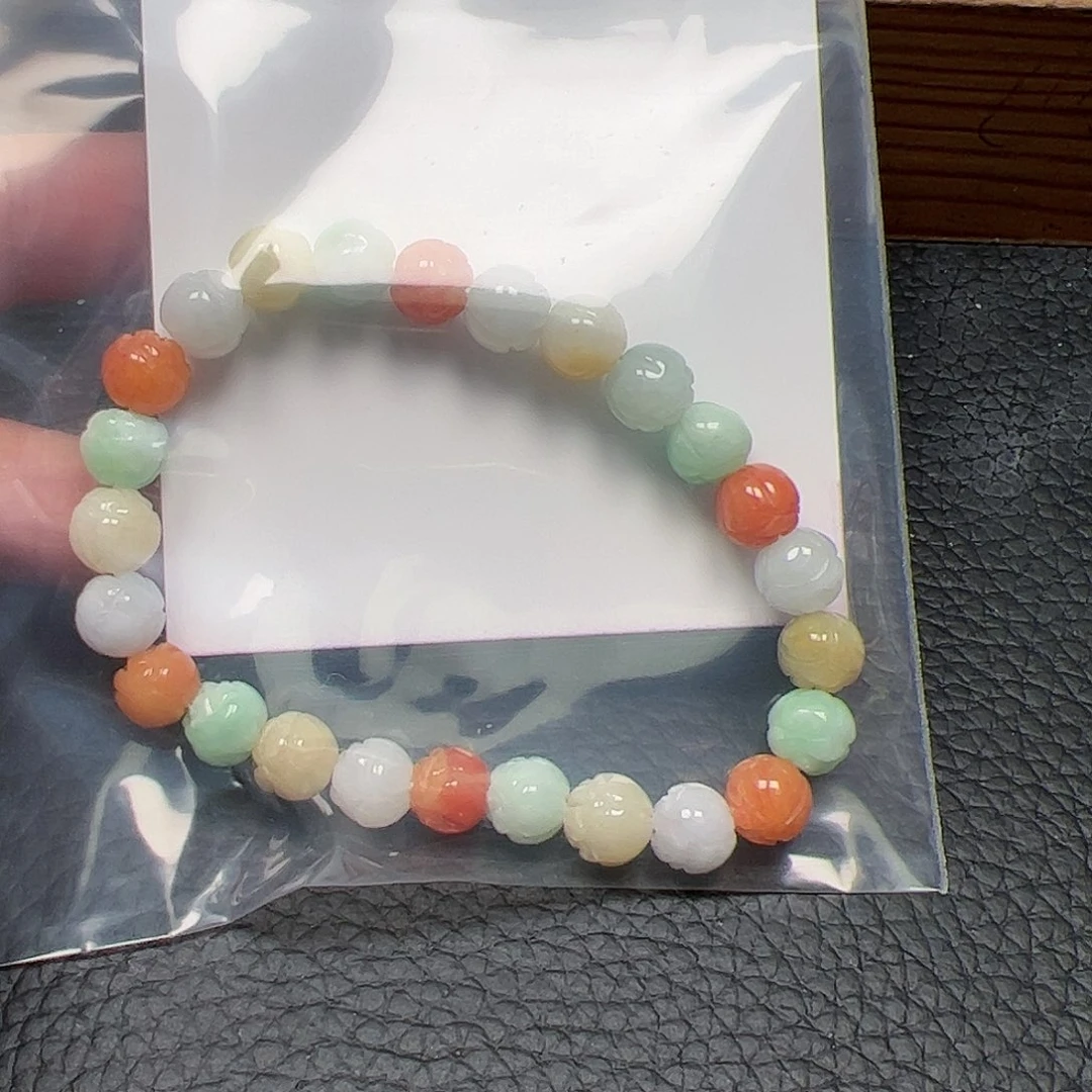 【闪购商品】未镶嵌手链翡翠?**?卡8