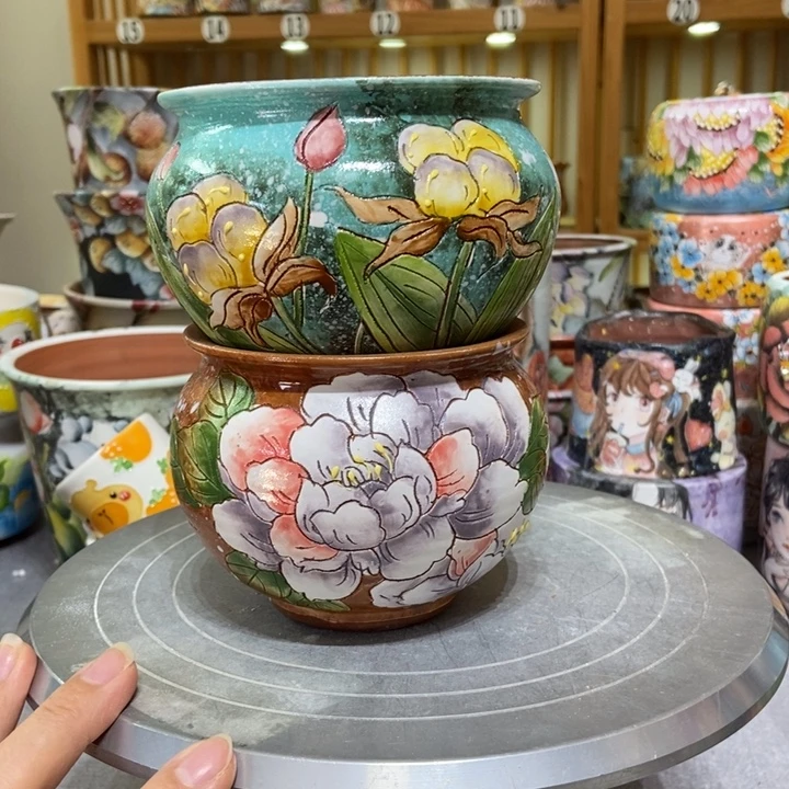 景德镇艺术手绘作品