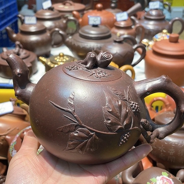 紫砂茶壶600cc宜兴紫砂壶