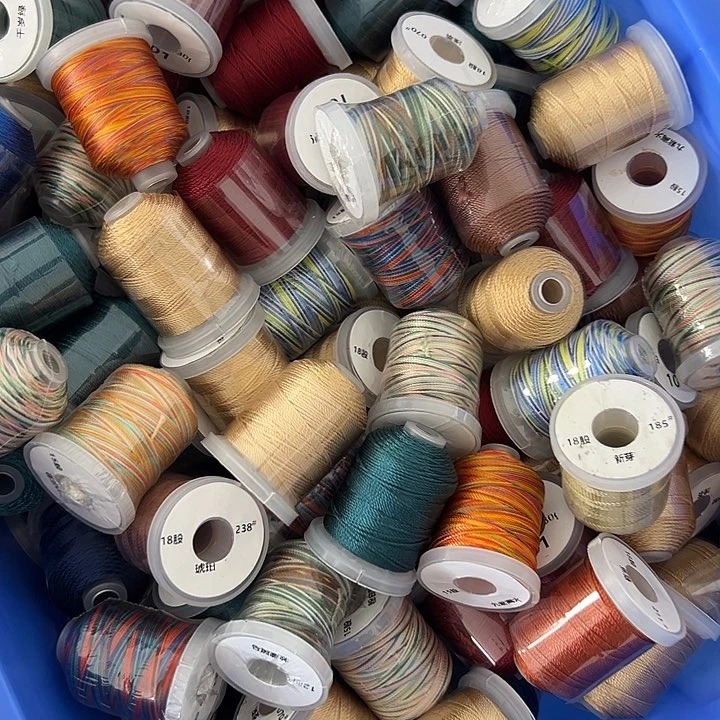 棉18股纯色盲盒，10卷随机