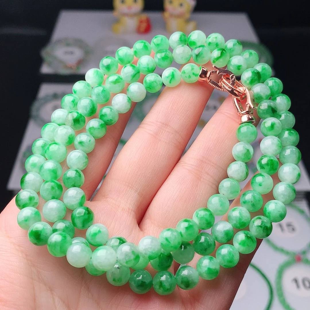 翡翠未镶嵌手链翡翠